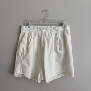 FP Movement by Free People Cream Athletic Shorts